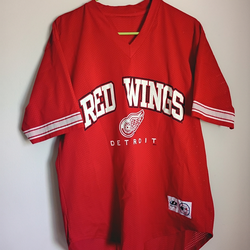 Detroit Red Wings baseball jersey